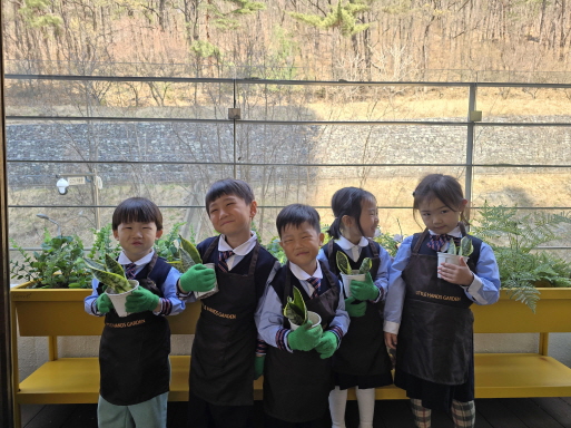 식목일에 대해 알아보고 슈퍼바를 심어보았어요